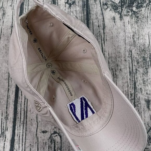 Northwestern Wildcats Top of the World Unisex Strap Back Adjustable Hat - Picture 5 of 6